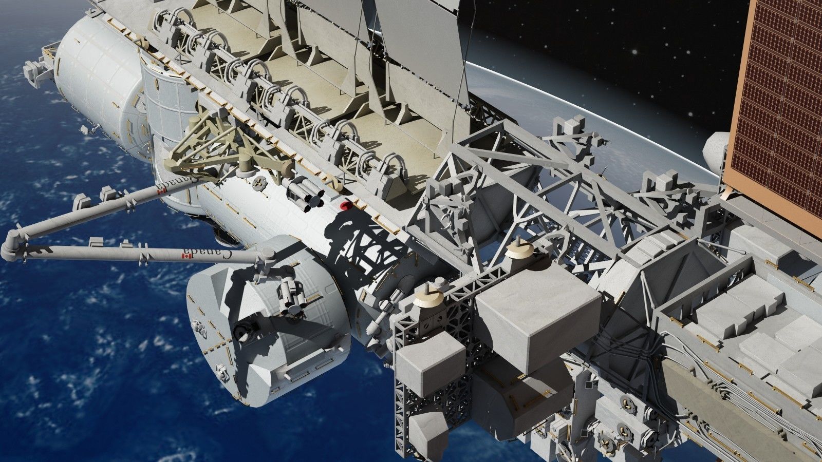 NASA International Space Station 3D model_7