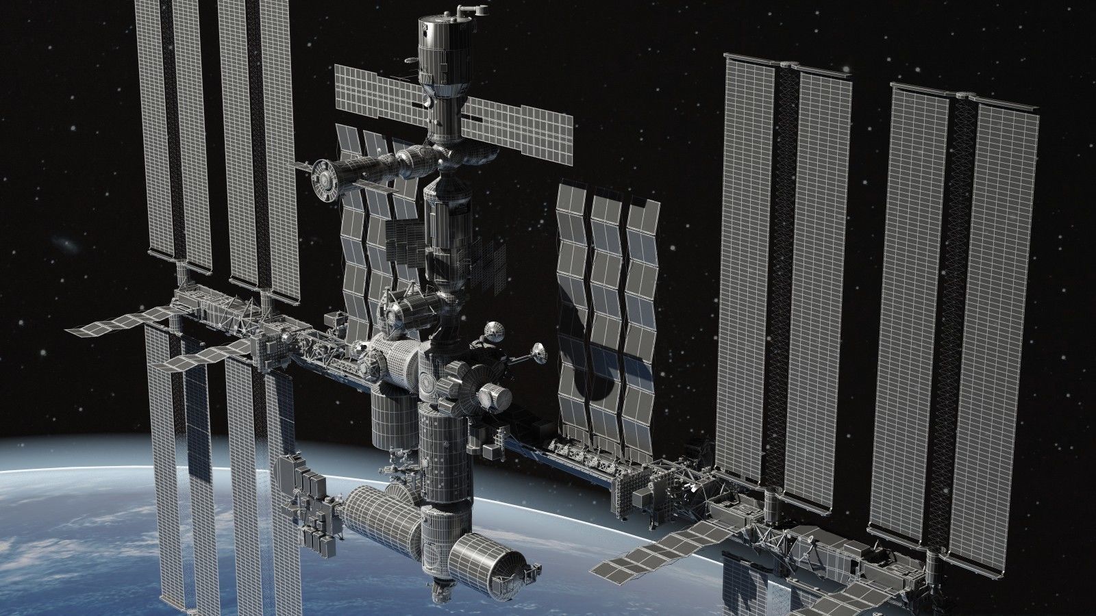 NASA International Space Station 3D model_24