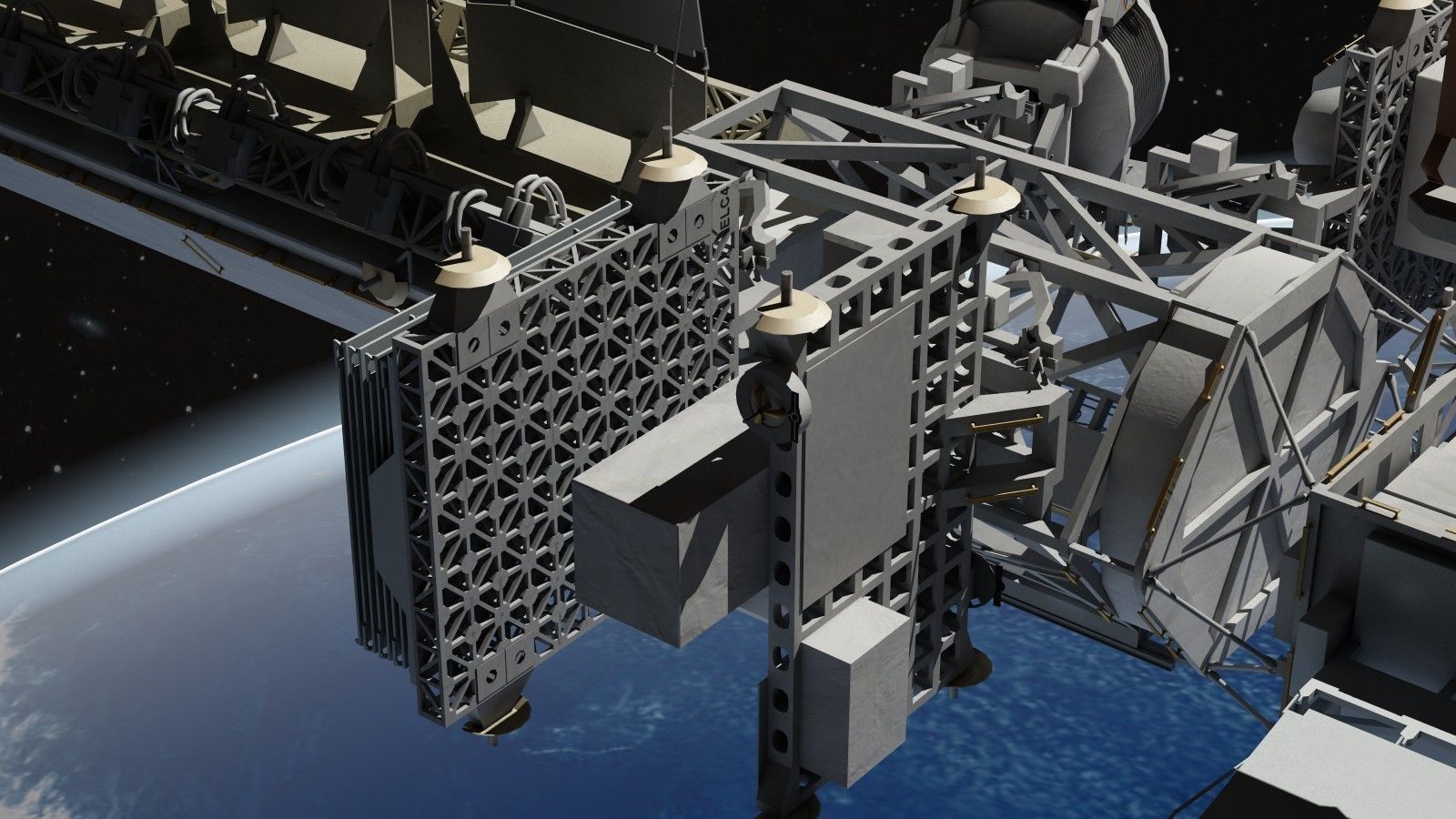 NASA International Space Station 3D model_13