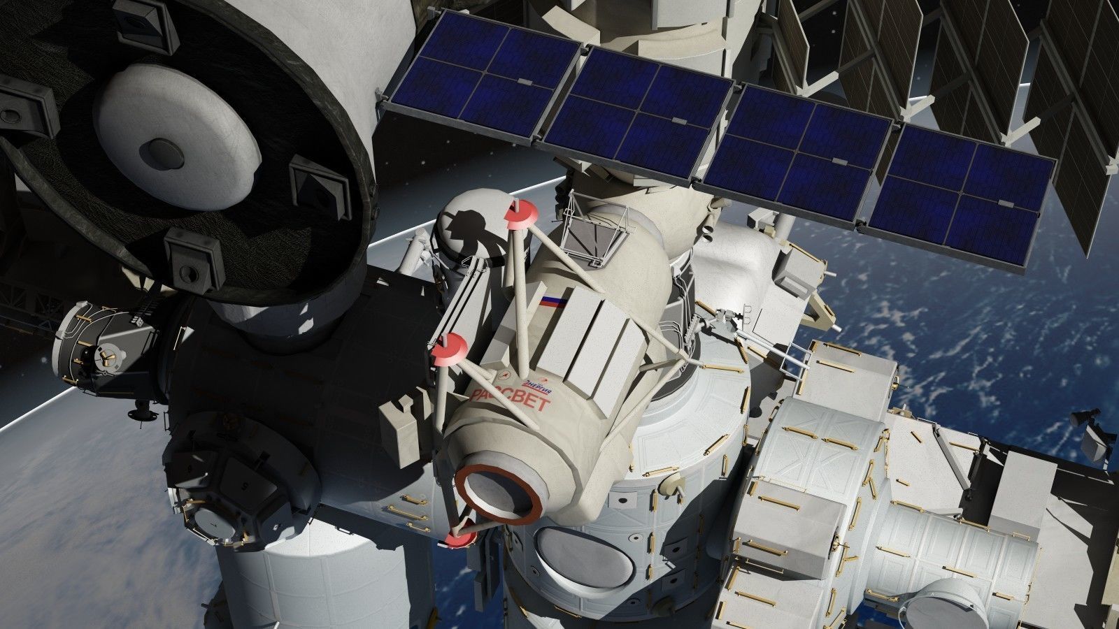 NASA International Space Station 3D model_16