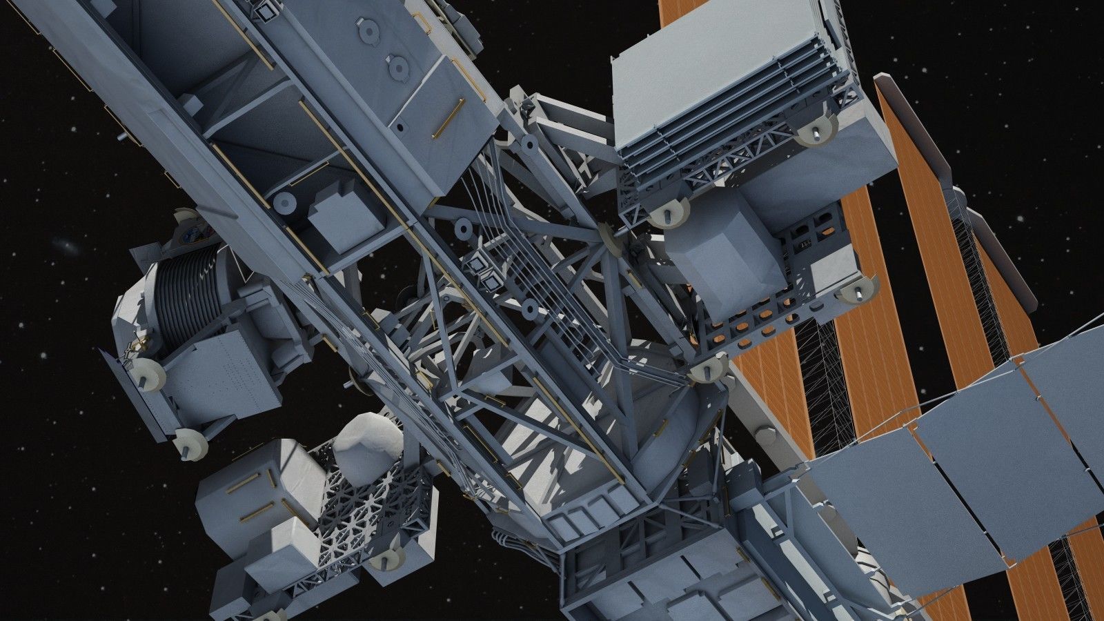 NASA International Space Station 3D model_14