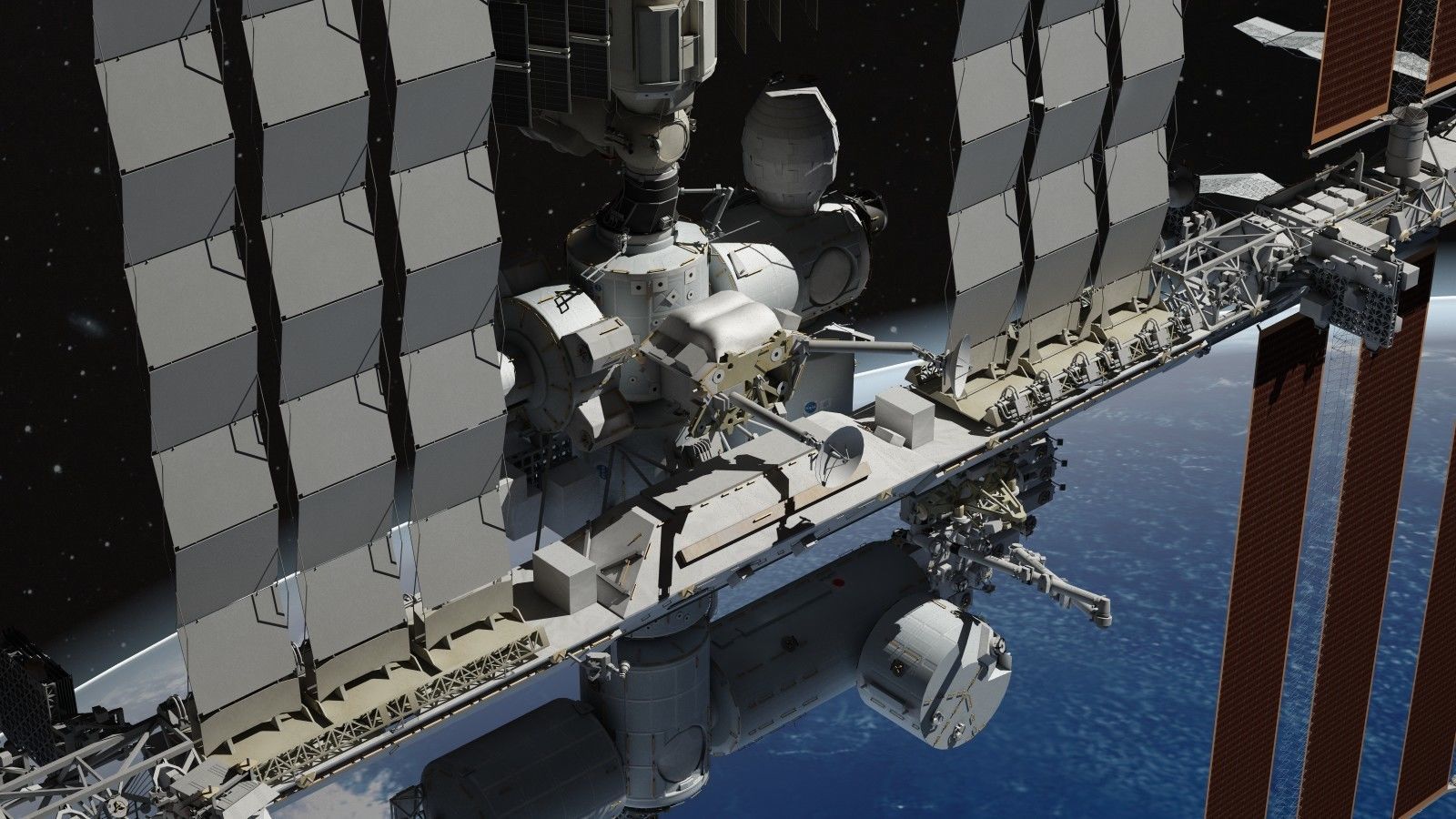 NASA International Space Station 3D model_12