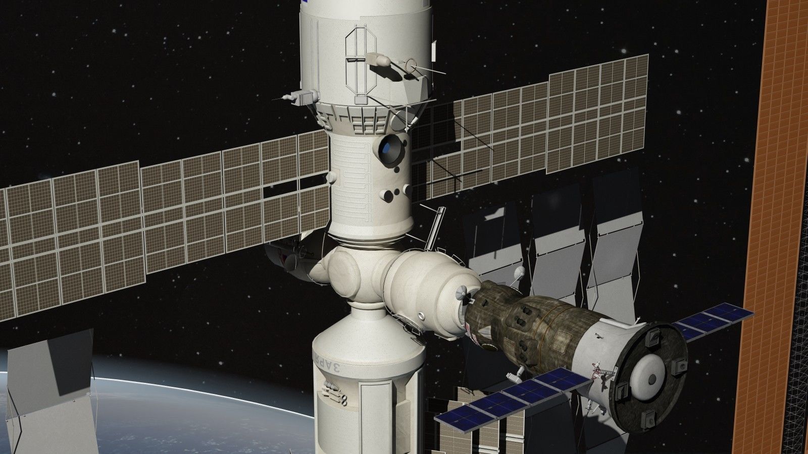 NASA International Space Station 3D model_18
