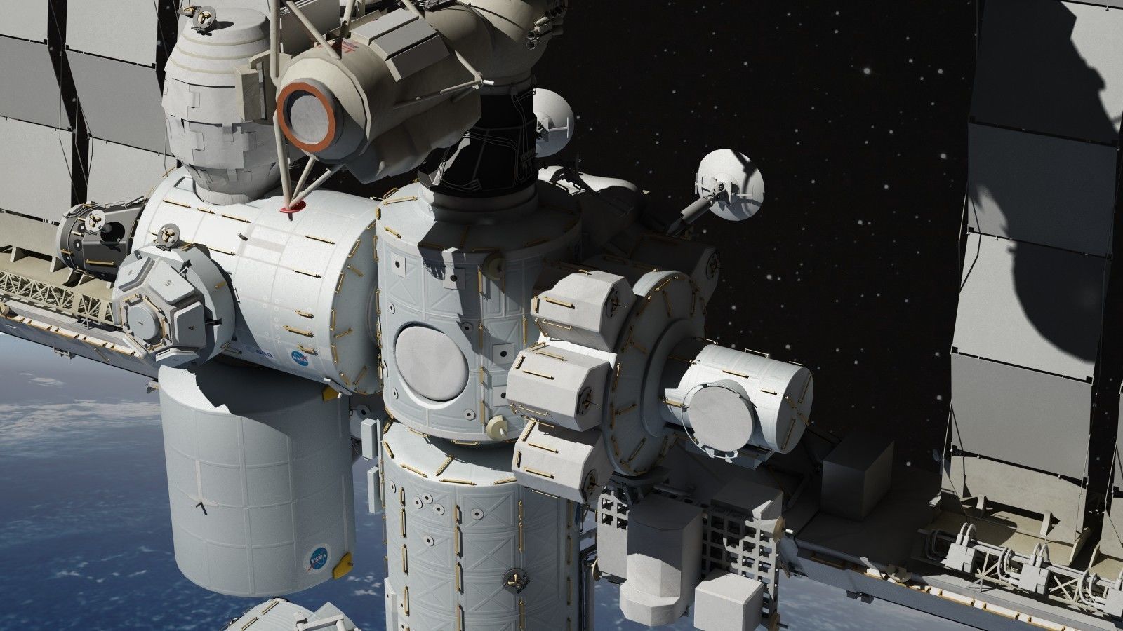 NASA International Space Station 3D model_5