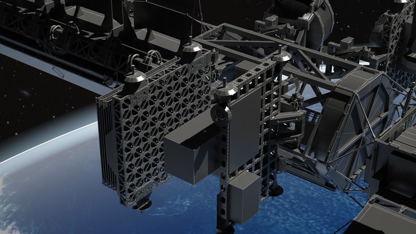 NASA International Space Station 3D model_27