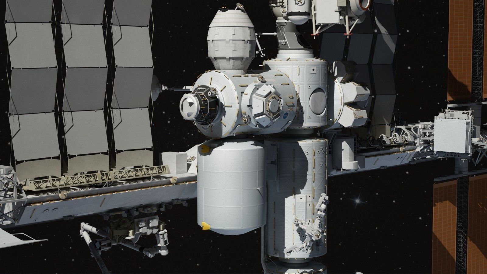 NASA International Space Station 3D model_11