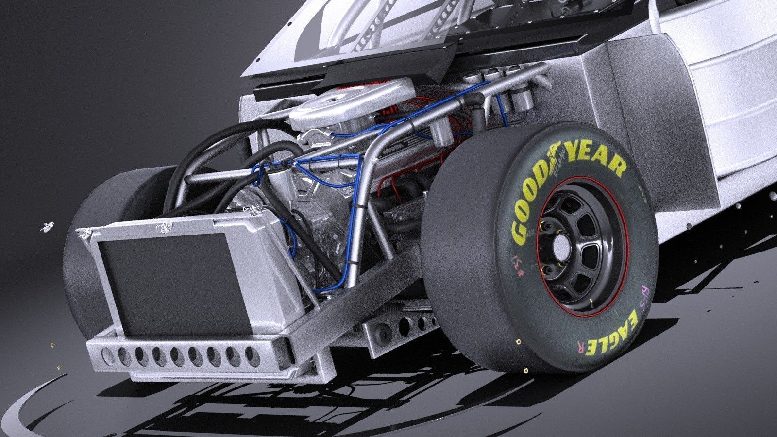 Nascar Toyota Camry FedEx Denny Hamlin 2017 VRAY 3D model_22