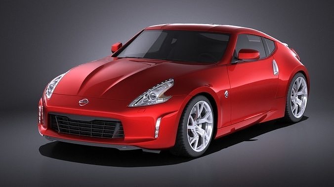 Nissan 370z 2017 VRAY 3D model