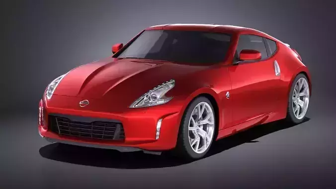 Nissan 370z 2017 VRAY 3D model