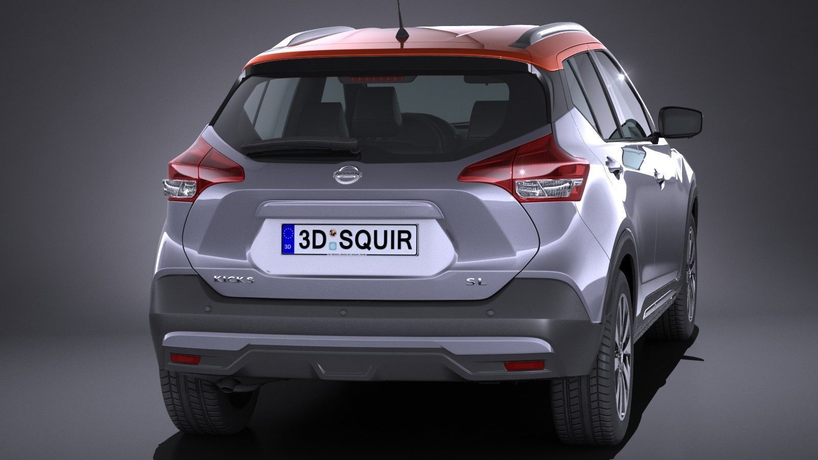 Nissan Kicks 2017 3D model_4