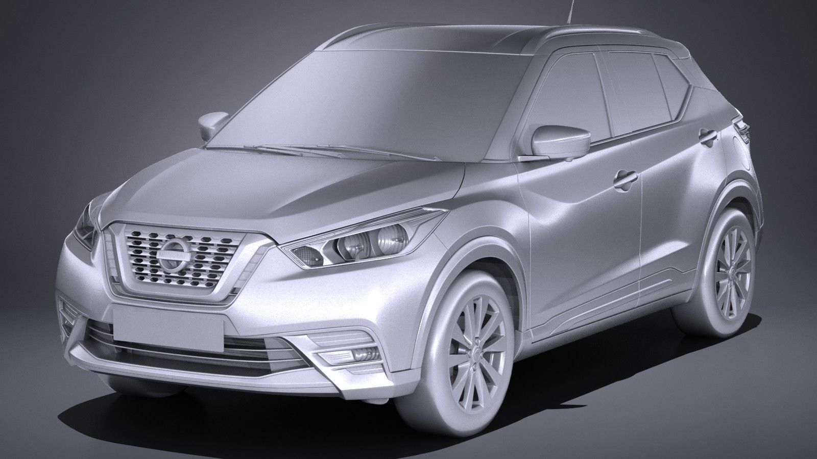 Nissan Kicks 2017 3D model_8