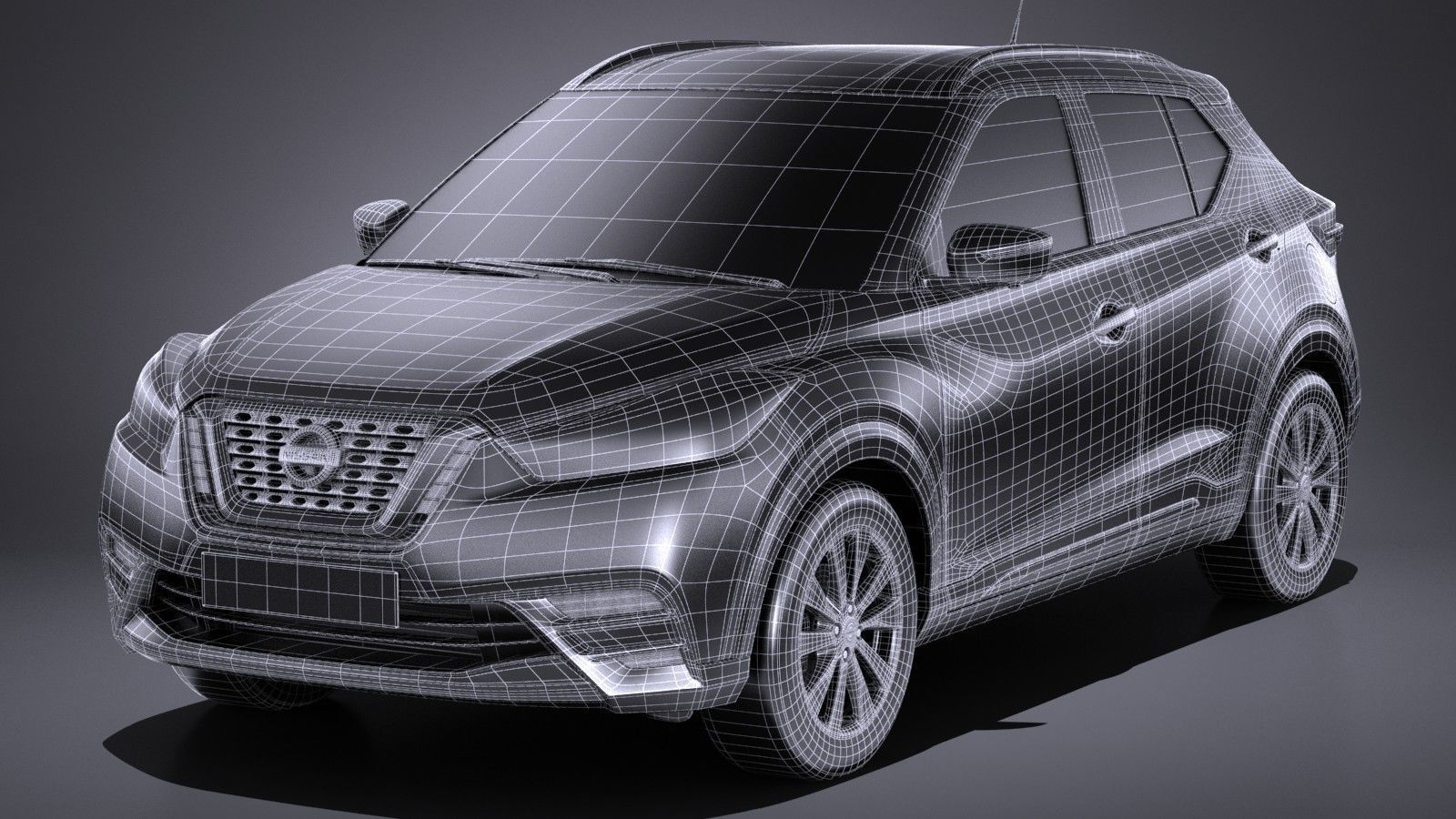 Nissan Kicks 2017 3D model_14