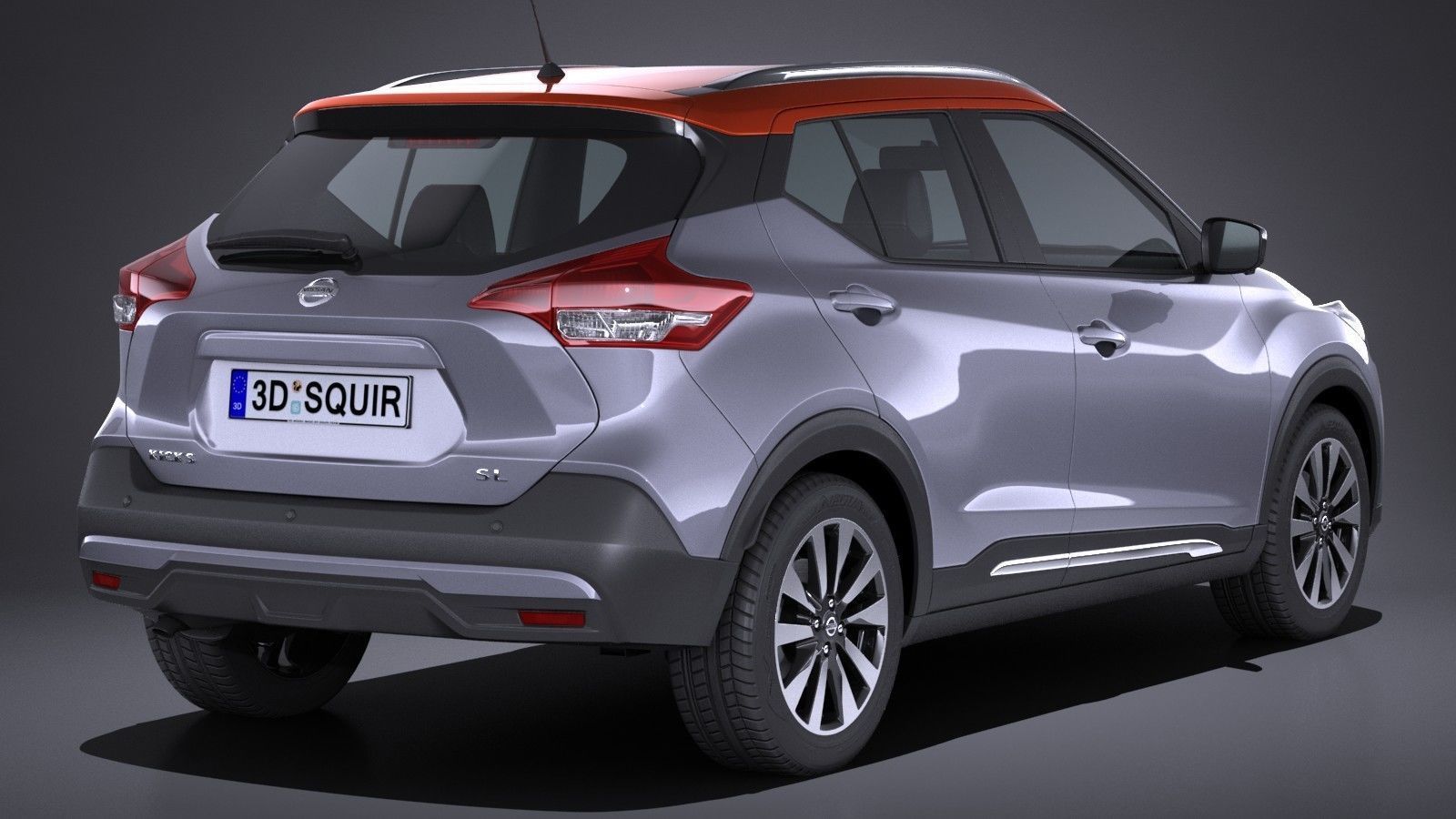 Nissan Kicks 2017 3D model_5