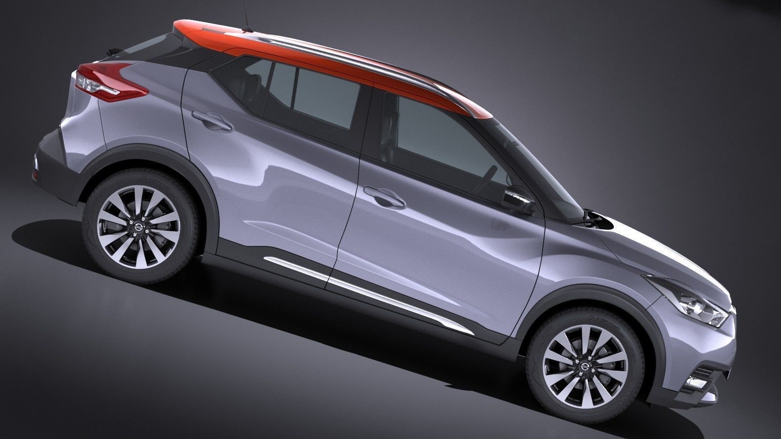 Nissan Kicks 2017 3D model_6