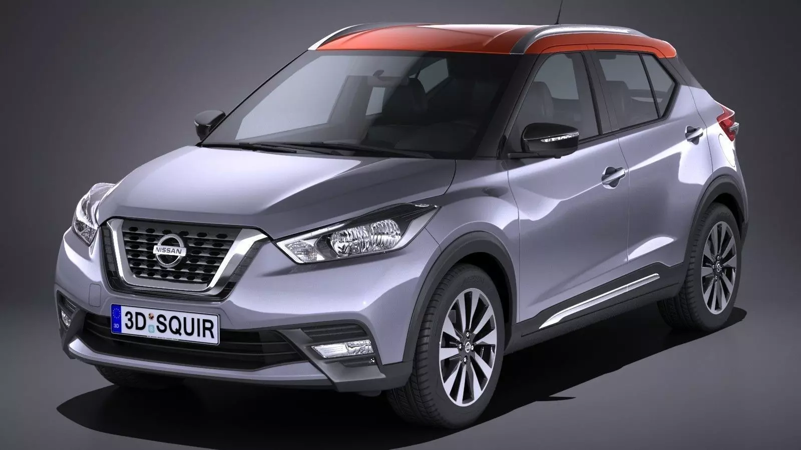 Nissan Kicks 2017 3D model_0
