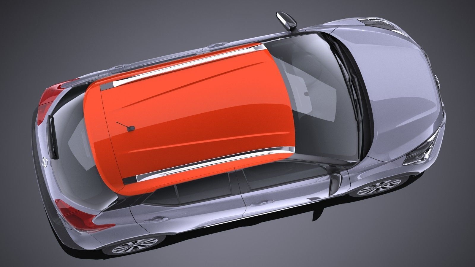 Nissan Kicks 2017 3D model_7