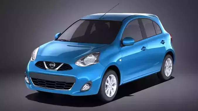 Nissan Micra 2016 VRAY