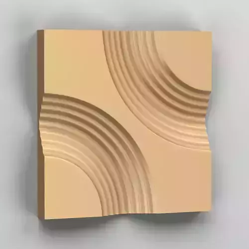 Wall panel 009 3D model