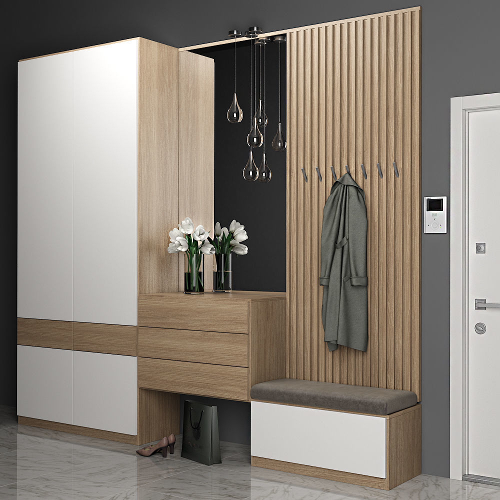 Entryway furniture 25 3D model_1