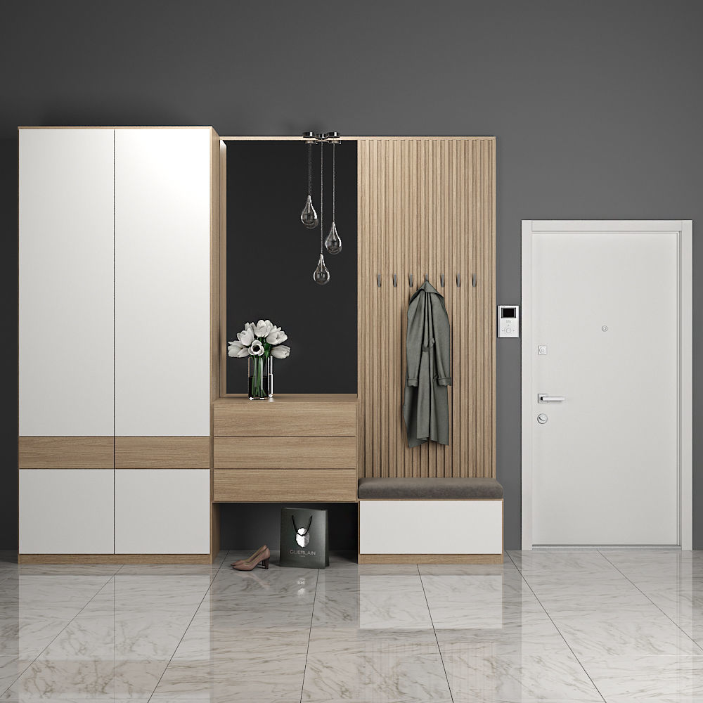 Entryway furniture 25 3D model_2