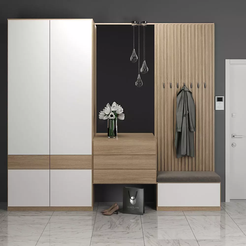 Entryway furniture 25 3D model_0