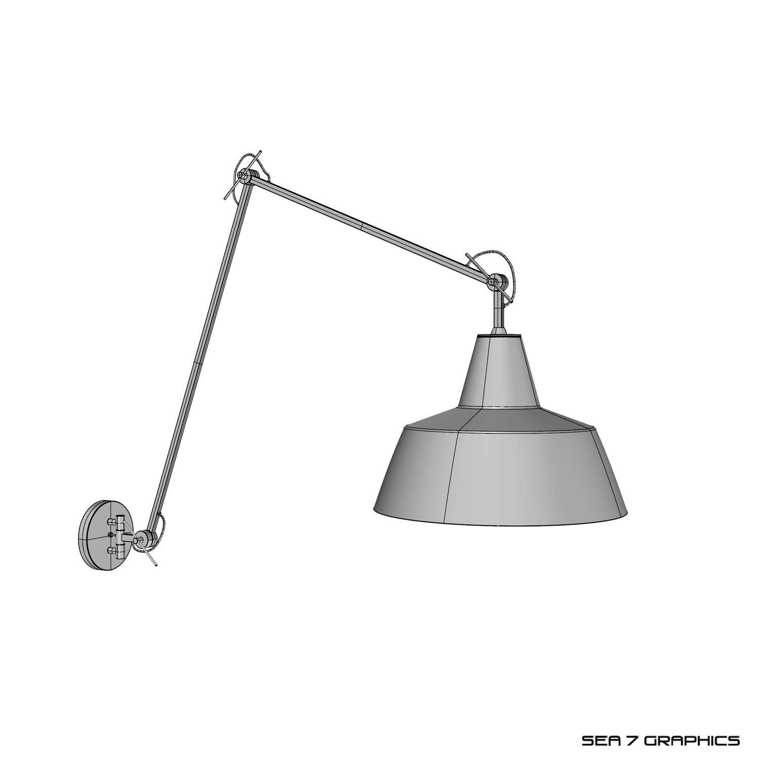 Wall lamp Its About RoMi Chicago 3D model_6