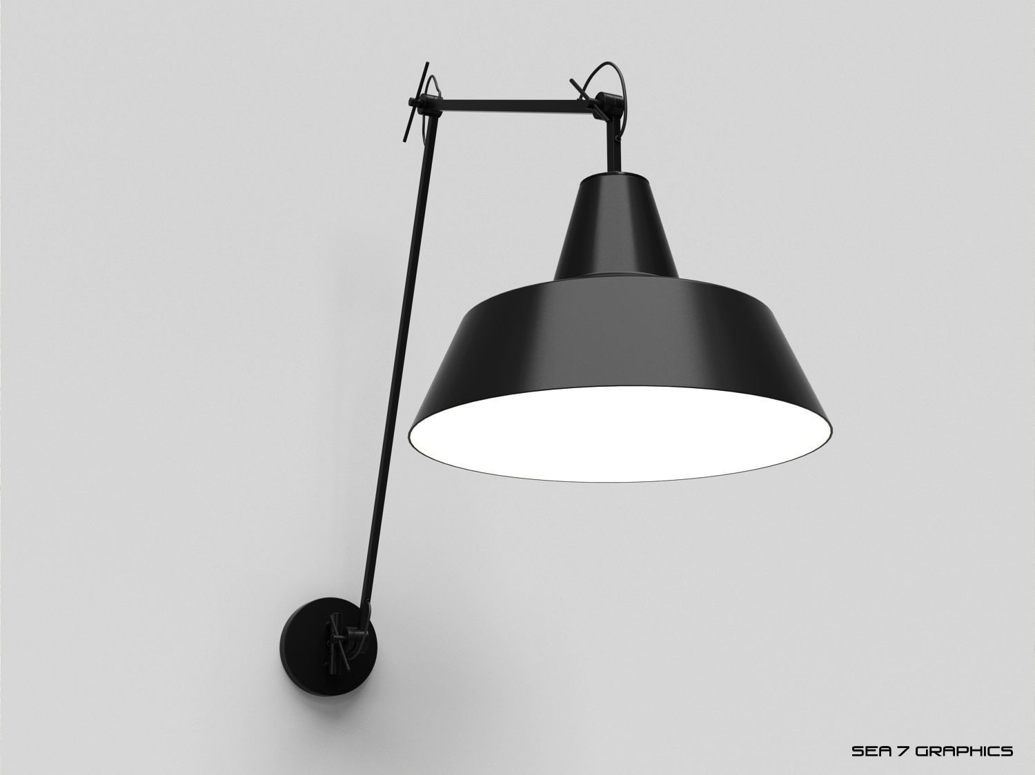 Wall lamp Its About RoMi Chicago 3D model_2