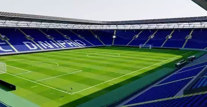 Dnipro-Arena Ukraine 3D model Dnipro-Arena Ukraine 3D model