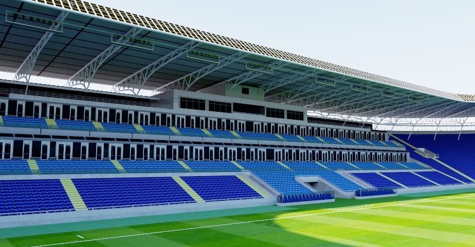 Dnipro-Arena Ukraine 3D model_2