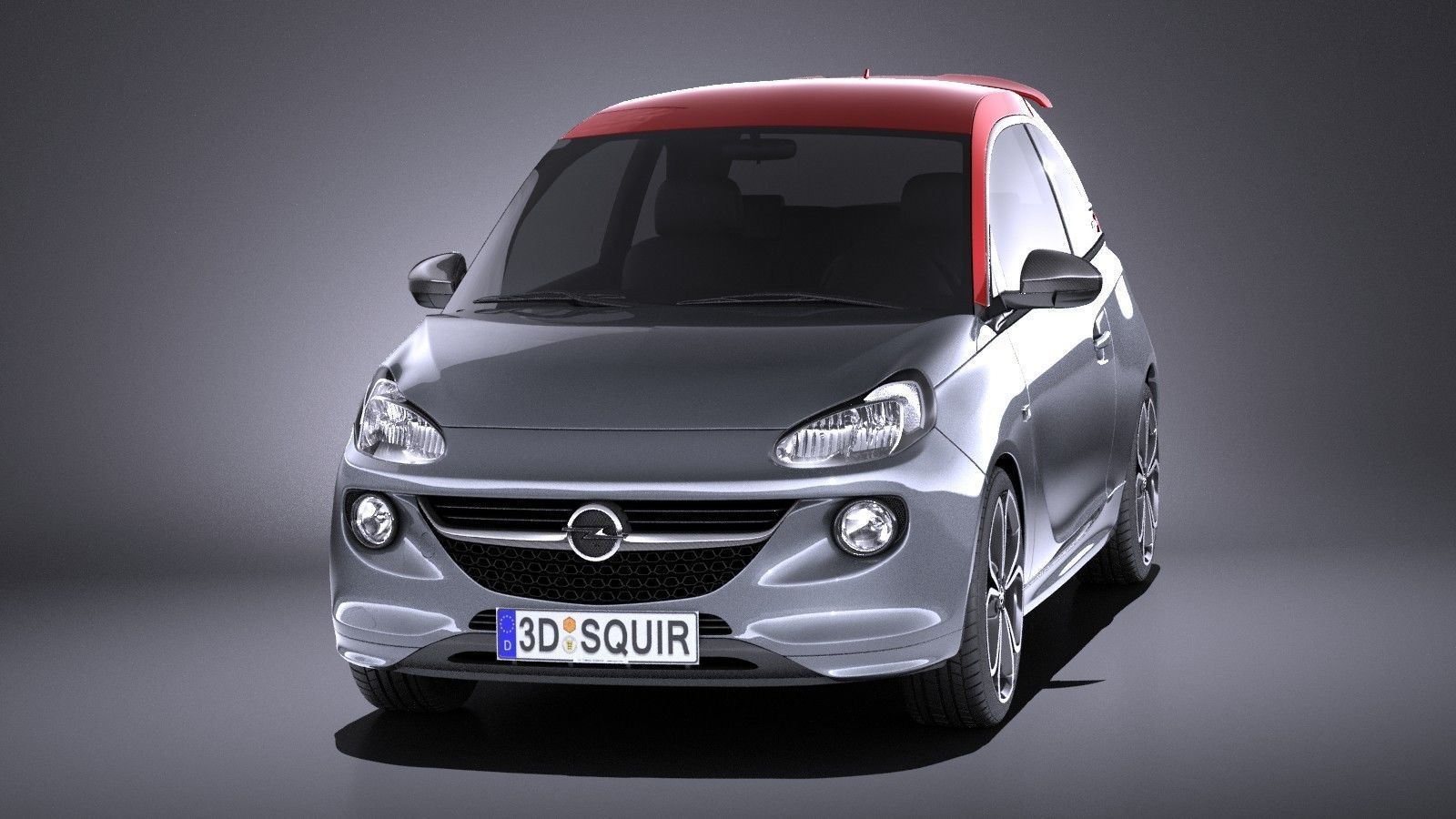 Opel Adam S 2017 VRAY 3D model_1