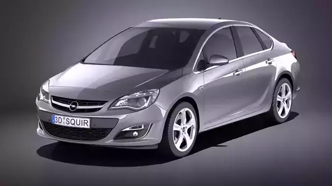Opel Astra Sedan 2015 VRAY
