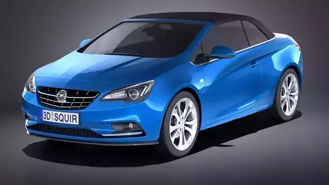 Opel Cascada 2017 VRAY