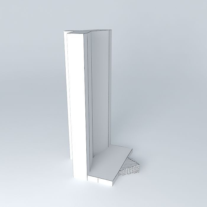 Flamingo benidorm Free 3D model_3