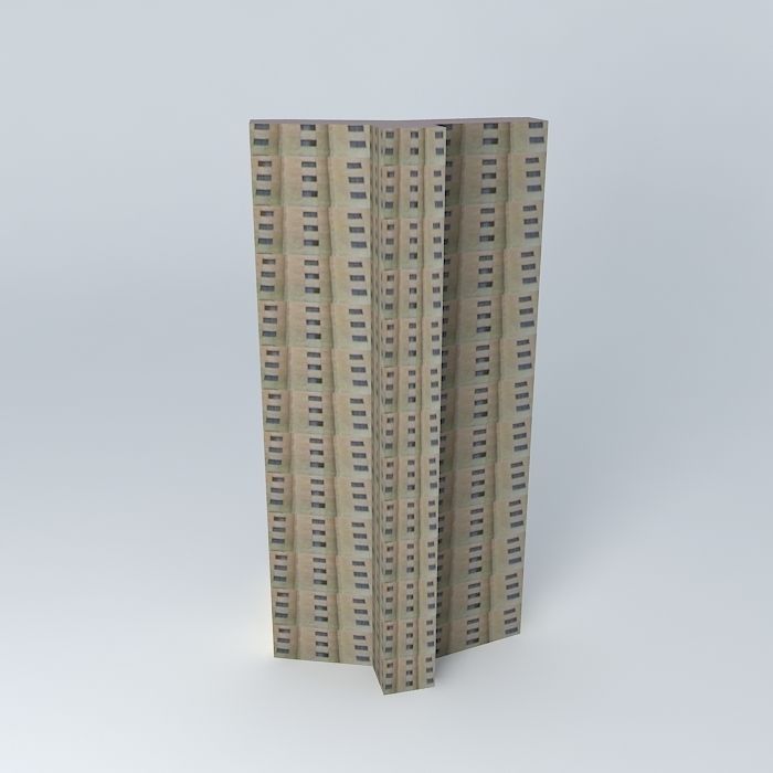 Flamingo benidorm Free 3D model_1