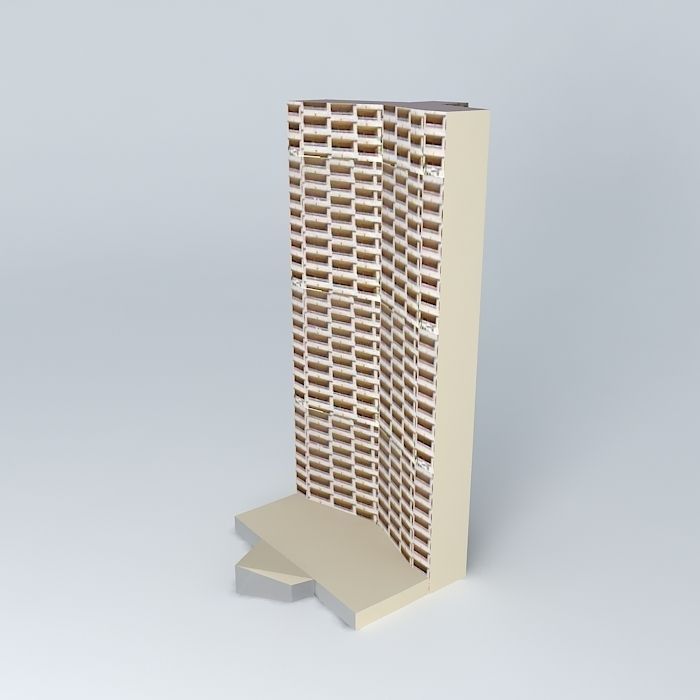 Flamingo benidorm Free 3D model_2