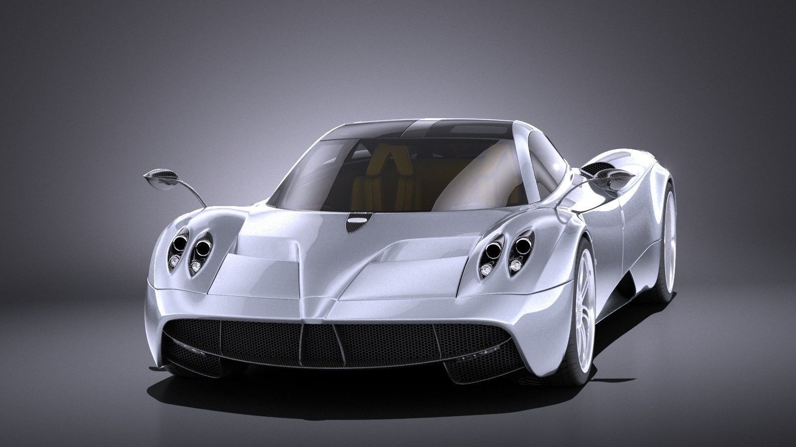 Pagani Huayra 2016 VRAY 3D model_1