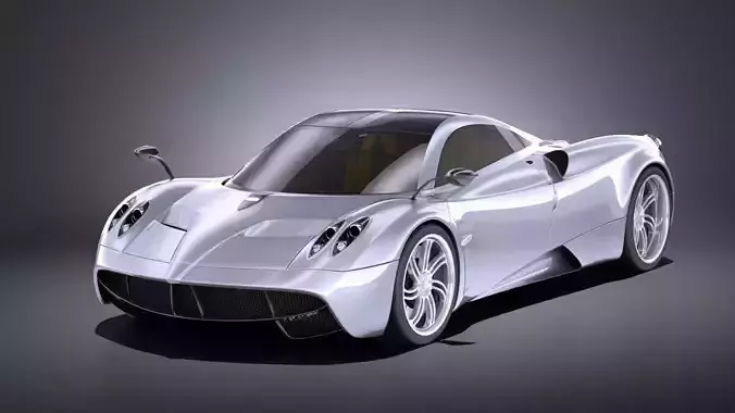 Pagani Huayra 2016 VRAY 3D model Pagani Huayra 2016 VRAY 3D model