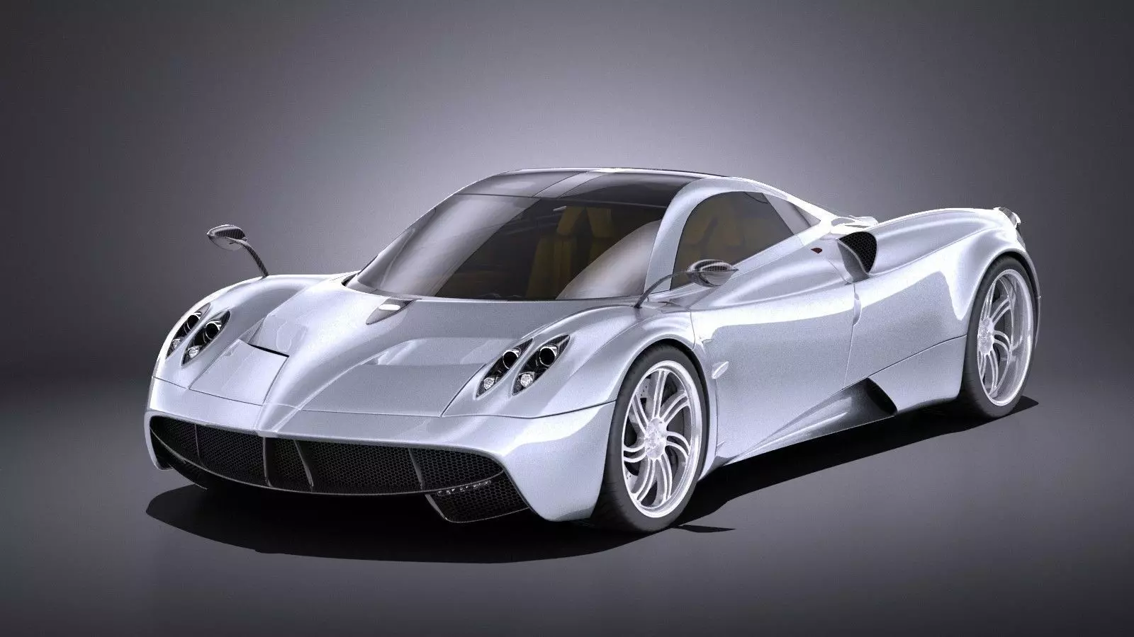 Pagani Huayra 2016 VRAY 3D model_0