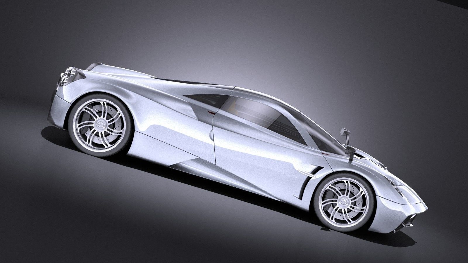 Pagani Huayra 2016 VRAY 3D model_6