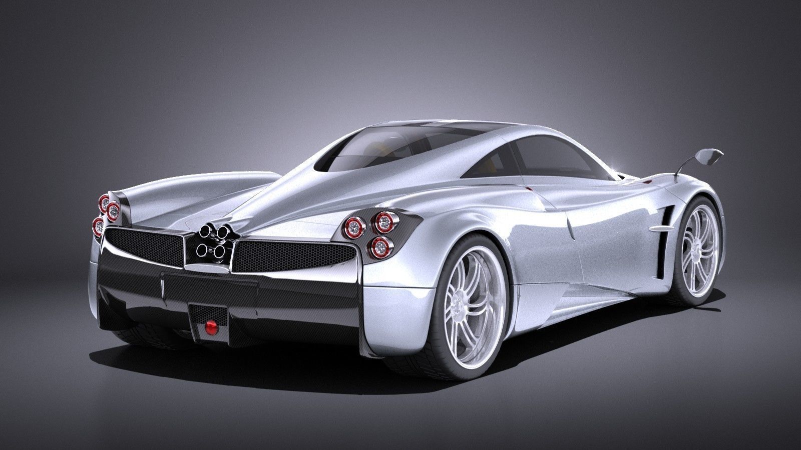 Pagani Huayra 2016 VRAY 3D model_5
