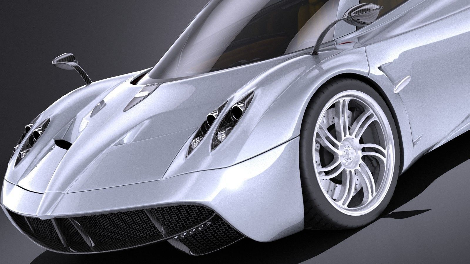 Pagani Huayra 2016 VRAY 3D model_2