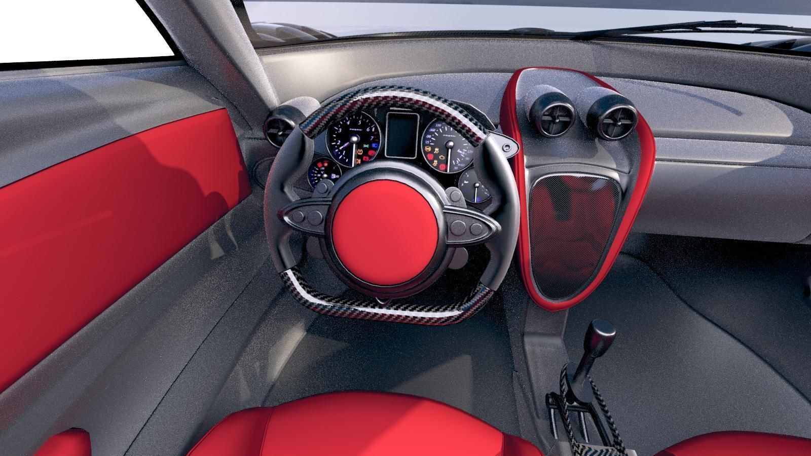 Pagani Huayra BC 2017 3D model_14