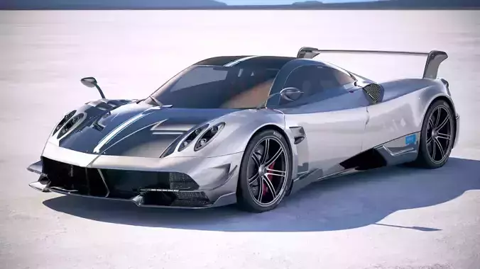 Pagani Huayra BC 2017 3D model Pagani Huayra BC 2017 3D model
