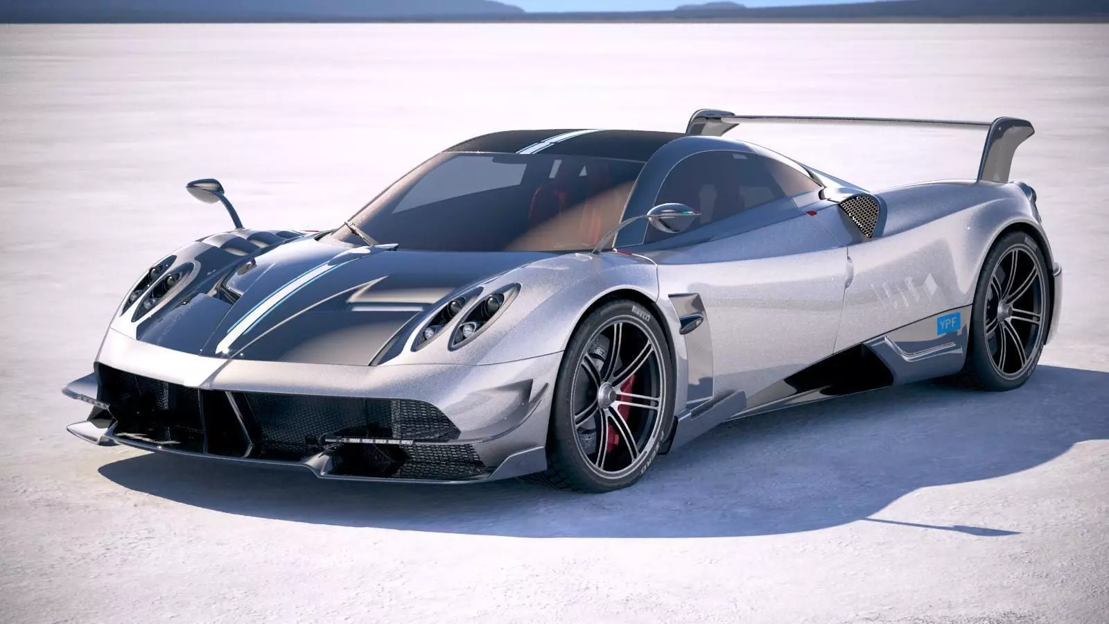 Pagani Huayra BC 2017 3D model_0