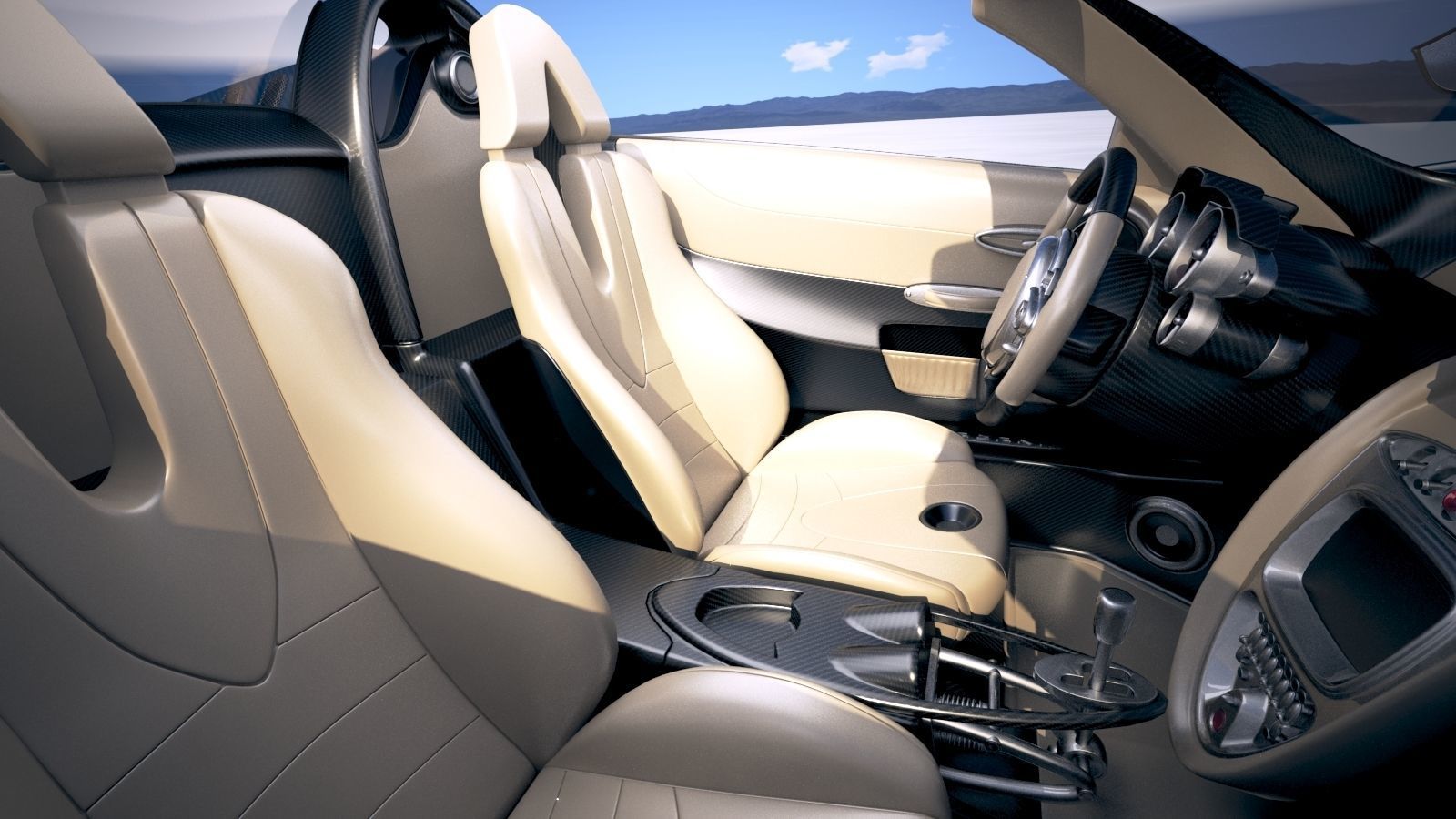 Pagani Huayra Roadster 2017 3D model_23