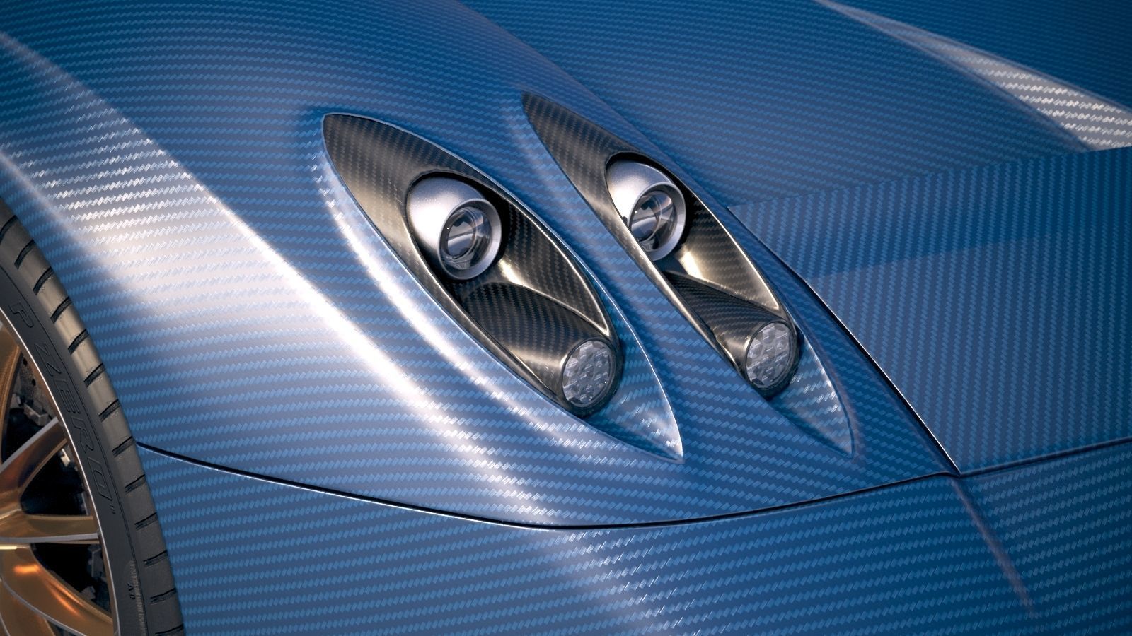 Pagani Huayra Roadster 2017 3D model_19