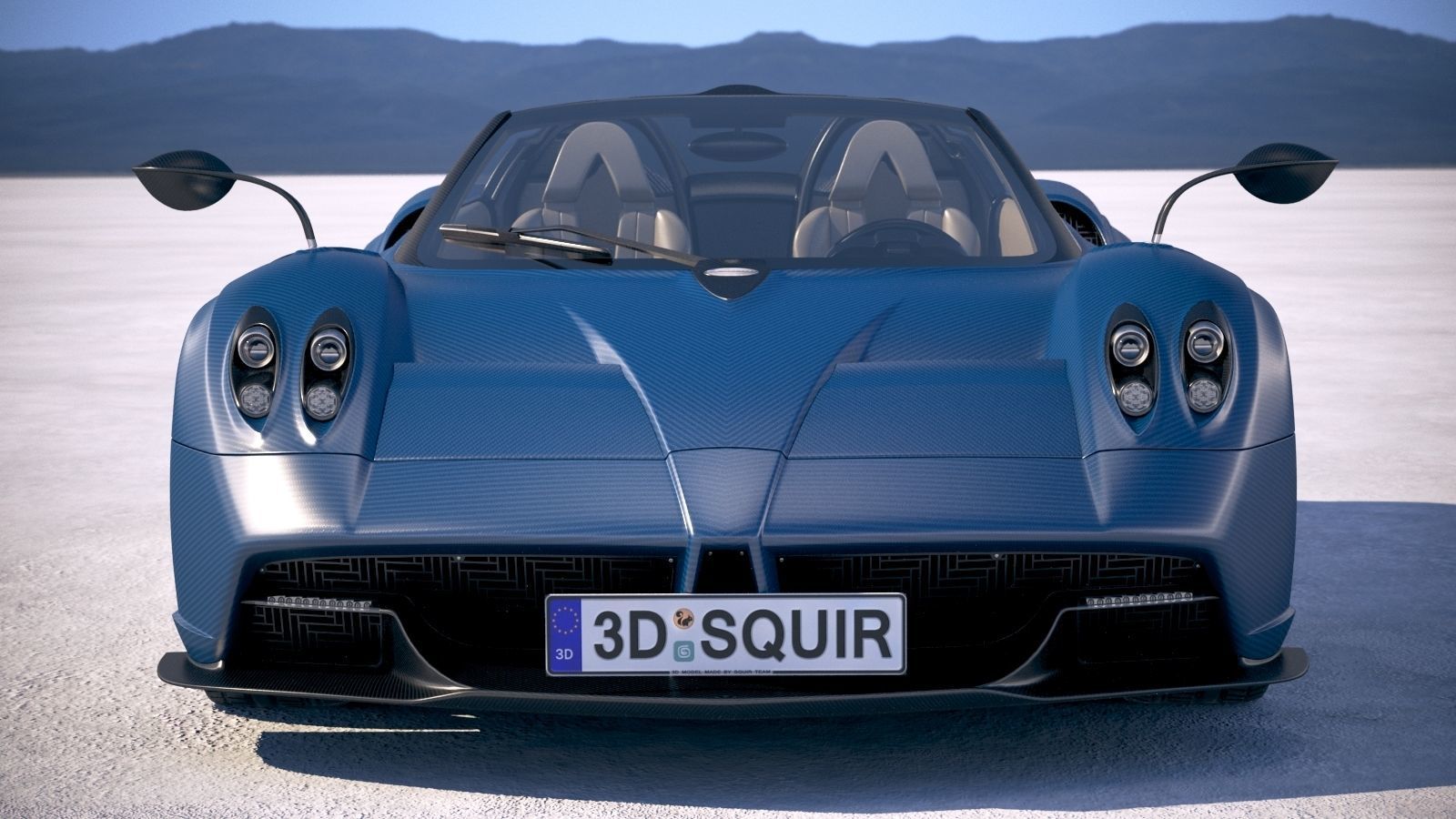 Pagani Huayra Roadster 2017 3D model_13