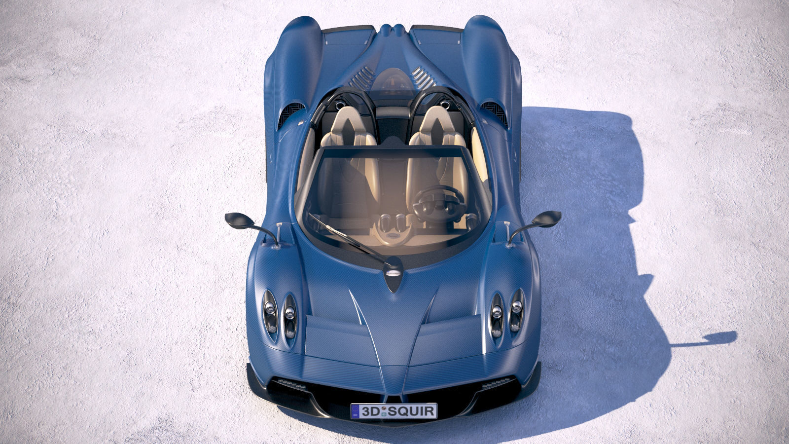 Pagani Huayra Roadster 2017 3D model_12