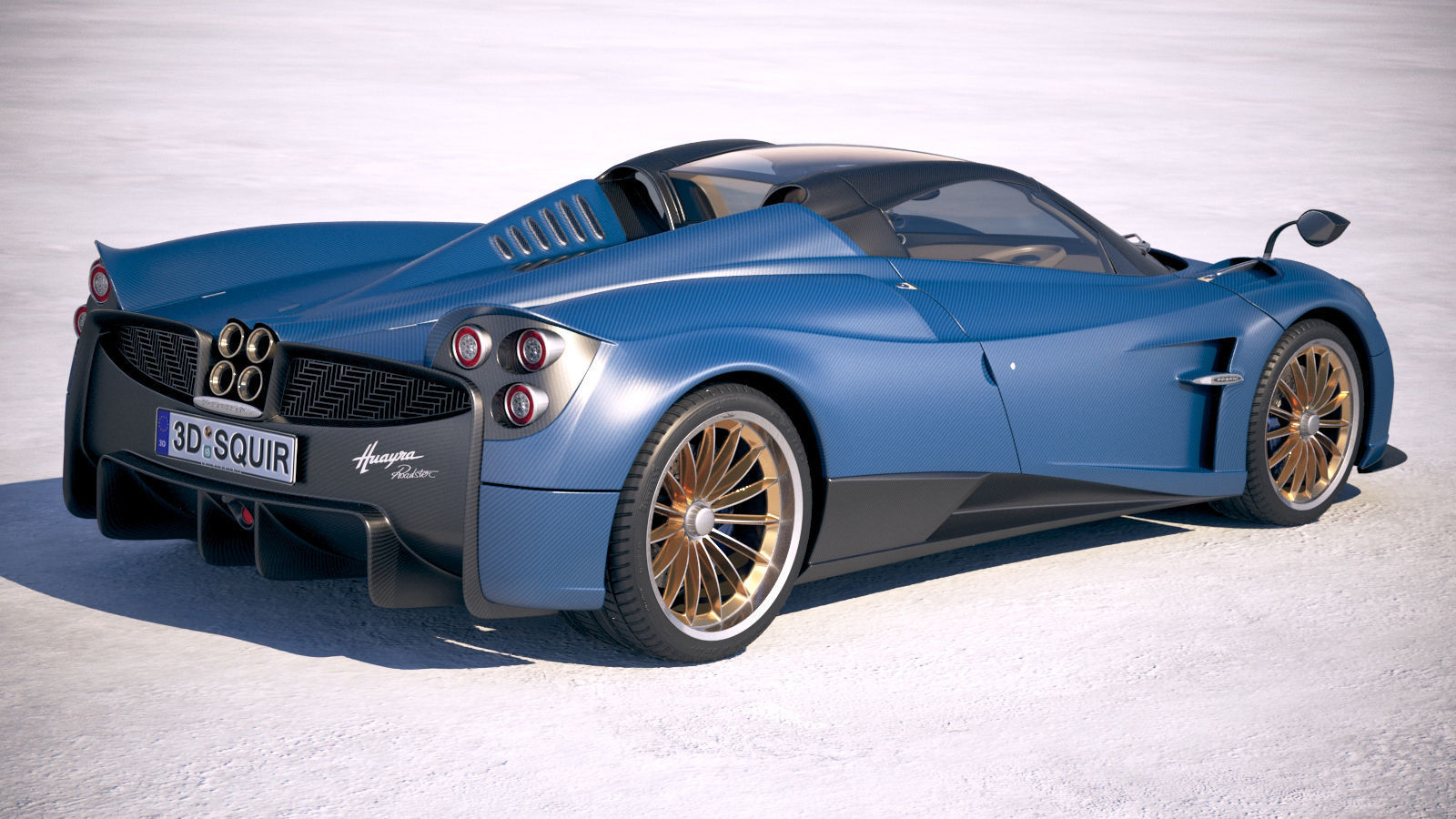 Pagani Huayra Roadster 2017 3D model_6
