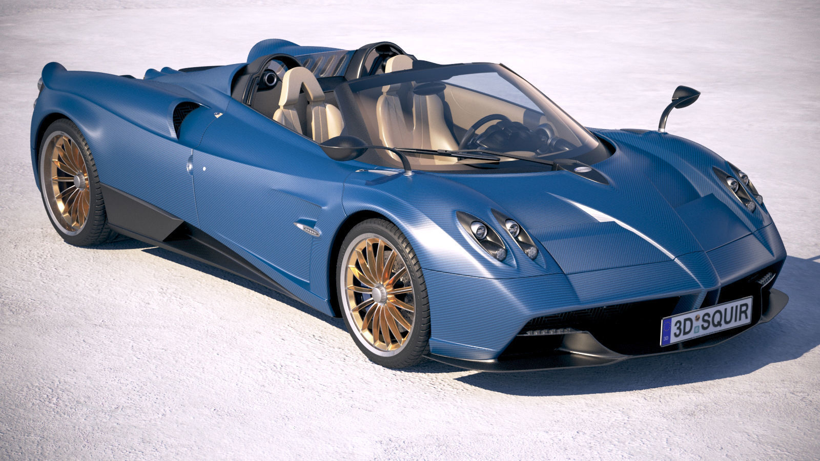 Pagani Huayra Roadster 2017 3D model_15
